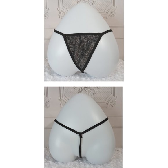 NWOT Lingerie Lace Keyhole Halter Neck Sparkle shimmery Bodycon Nightie Sz OS - Picture 3 of 6